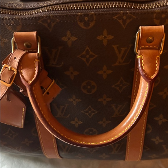 Louis Vuitton 50 Keepall Duffle bag tote made in France -August 1982 - Picture 10 of 16